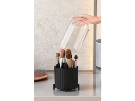 WALLXPERT Set organizatora za šminku (2 komada) Zebra Black