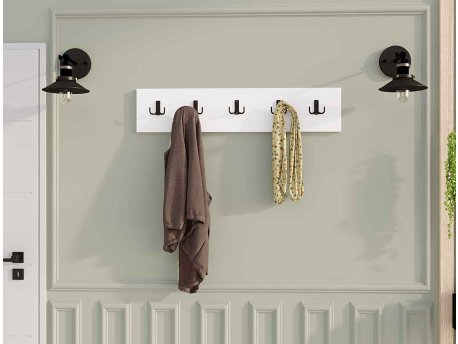 HANAH HOME Čiviluk Besli White