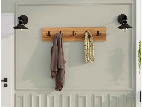 HANAH HOME Čiviluk Besli Walnut