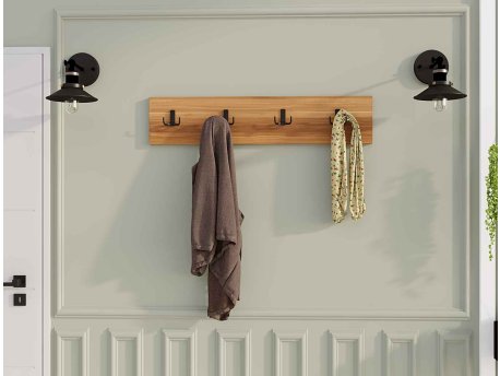 HANAH HOME Čiviluk Dortlu Walnut
