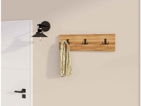 HANAH HOME Čiviluk Uclu Walnut