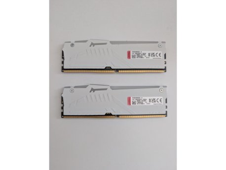 KINGSTON DIMM DDR5 32GB 2x16GB kit 6000MHz KF560C30BWEAK2-32 FURY Beast RGB White EXPO OUTLET