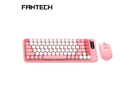 FANTECH Combo miš tastatura wireless WK-898 GO mochi85 pink