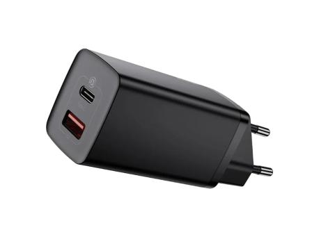 Baseus Baseus GaN2Lite punjač 65W Type C/Usb A crna