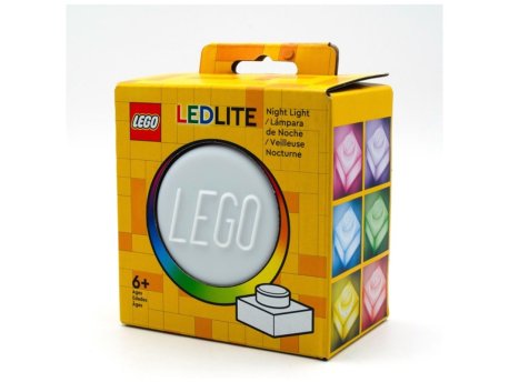 LEGO Noćna lapma Iconic 1x1 bela