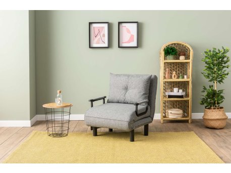 Atelier del Sofa Sofa-krevet sa 1 sedicom Sento Single Light Grey