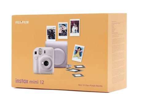 FUJIFILM MINI 12 LILAC PURPLE BUNDLE