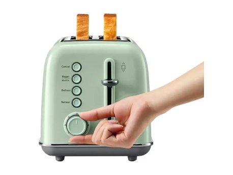 BUYDEEM Toster 2 Slice model DT620E color Cozy Greenish