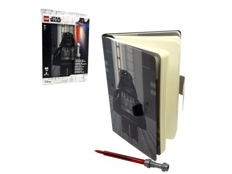 LEGO LEGO® Star Wars™ dnevnik Dart Vejder sa gel olovkom u obliku svetlosne sablje