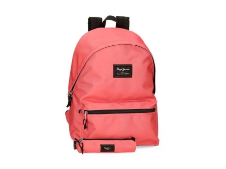 Pepe Jeans PEPE JEANS Set ranac i pernica Koralna