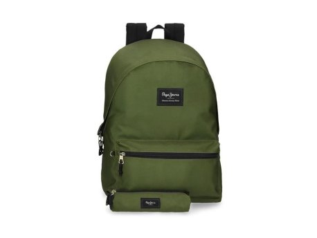 Pepe Jeans PEPE JEANS Set ranac i pernica Tamno Zelena