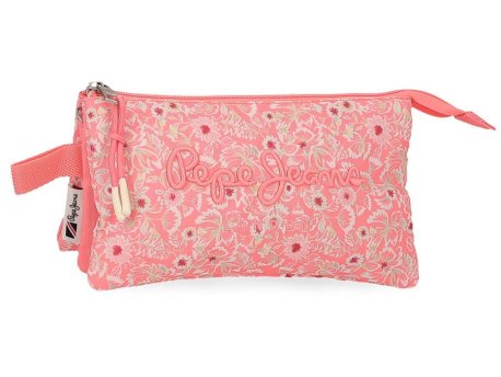 Pepe Jeans PEPE JEANS Pernica sa 3 pregrade-Roze -Cvetici