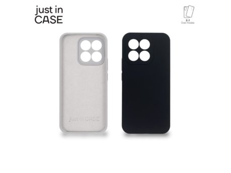 JUST IN CASE 2u1 Extra case MIX PLUS paket maski za telefon Honor X8C CRNI