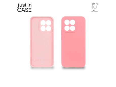 JUST IN CASE 2u1 Extra case MIX PLUS paket maski za telefon Honor X8C PINK