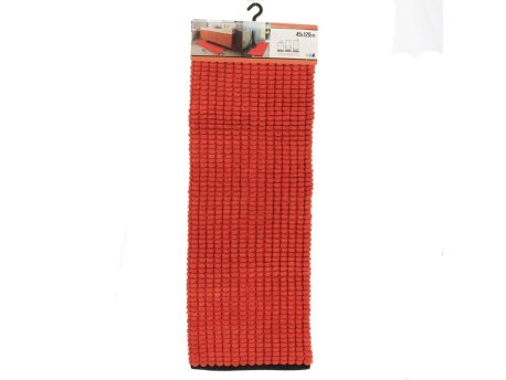 TENDANCE Tepih za kupatilo 45X120 CM narandžasta crna