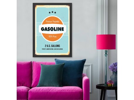 WALLXPERT Dekorativna slika Gasoline (40 x 55)