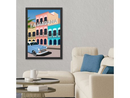 WALLXPERT Dekorativna slika Lahabana (40 x 55)