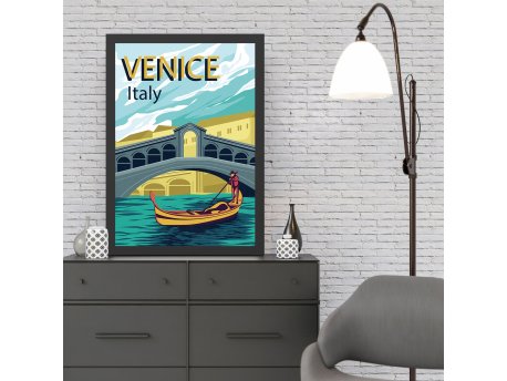 WALLXPERT Dekorativna slika Venice 2 (40 x 55)