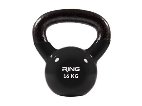 RING RING Kettlebell 16kg metal vinyl RX DB2174-16 black