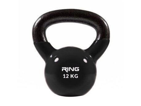 RING RING Kettlebell 12kg metal vinyl RX DB2174-12 black