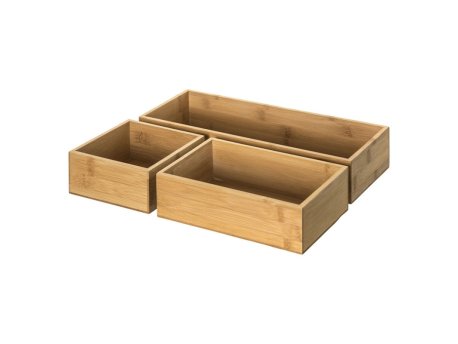 FIVE Drvena kutija set 3/1 38x15x20.7cm