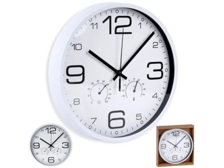 Vilde 569939 - Zidni sat sa termometrom 30cm