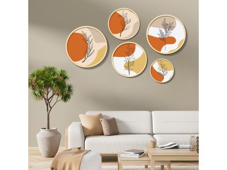WALLXPERT Dekorativna slika iz 5 delova Yats 03