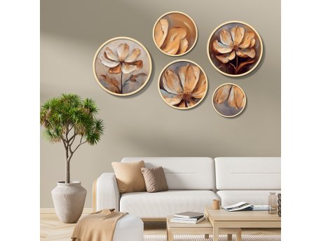 WALLXPERT Dekorativna slika iz 5 delova Yats 19