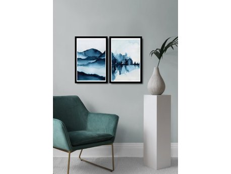 WALLXPERT Dekorativna slika iz 2 dela 2Psctcız 013