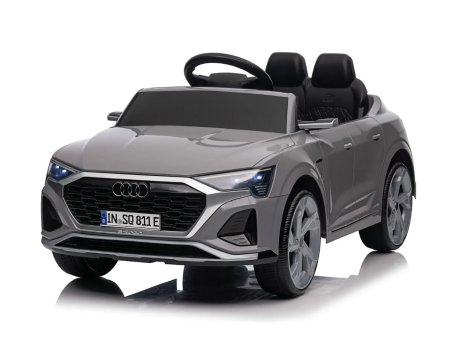 PREMIUM STIL Automobil na akmulator za decu Audi SQ8, 12V, Sivi