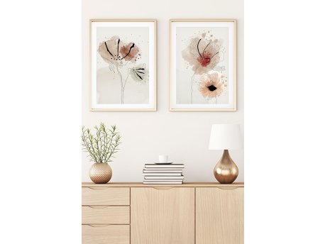WALLXPERT Dekorativna slika iz 2 dela Huhu22 50 x 35