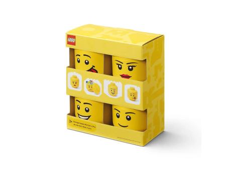 LEGO LEGO glave za odlaganje (mini) set (4 kom)