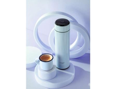 ADLER Termos sa LED ekranom, 473ml, Plavi