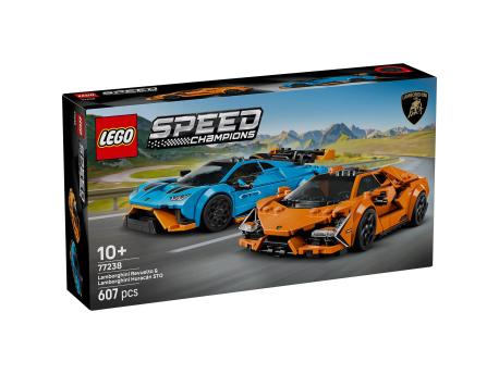 LEGO 77238 Lamborghini Revuelto i Huracán STO
