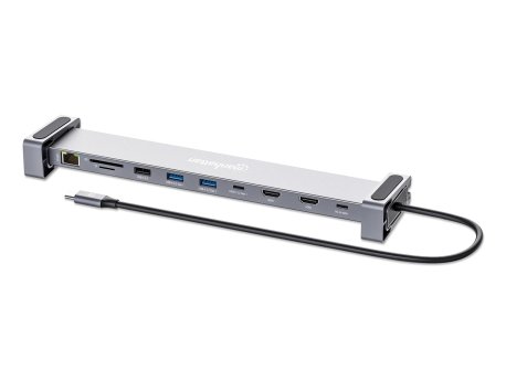 MANHATTAN 10u1, dual HDMI docking station (190398)