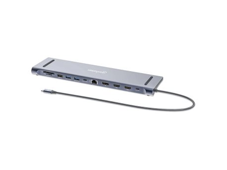 MANHATTAN 12u1, triple HDMI docking station (190305)