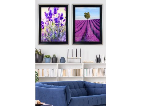 WALLXPERT Dekorativna slika u okviru (2 komada) SGC7436502515538