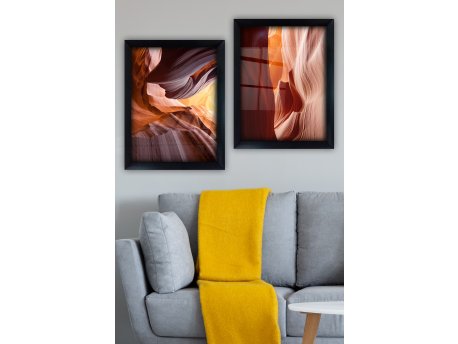 WALLXPERT Dekorativna slika u okviru (2 komada) SYC7436502315367