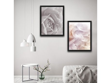 WALLXPERT Dekorativna slika u okviru (2 komada) Soft Set