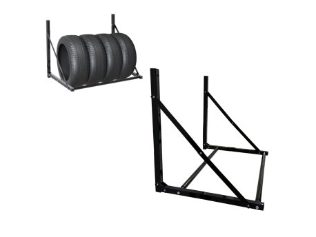 Bolzz Zidni nosač za gume 56x50x 80–120 cm