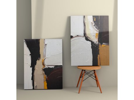 WALLXPERT Dekorativna slika na platnu (2 komada) 2KNV4349 50 x 70
