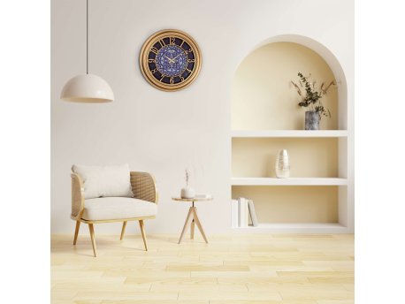 WALLXPERT Dekorativni zidni sat Babil Mosaic