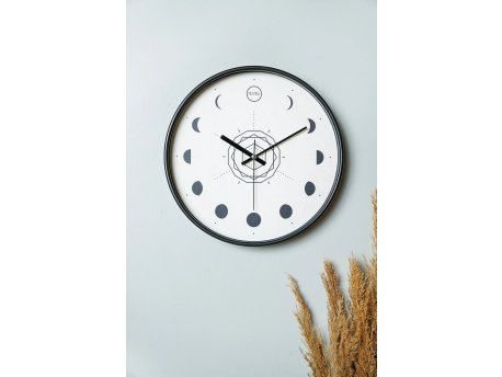 WALLXPERT Dekorativni zidni sat Inzdlny