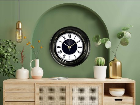 WALLXPERT Dekorativni zidni sat A80818 Gsyh13Gld