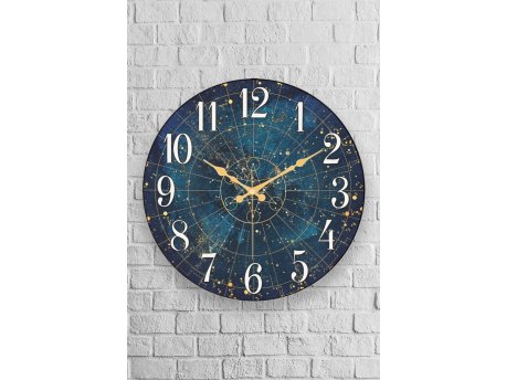 WALLXPERT Dekorativni zidni sat Myk1383