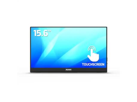 PORT DESIGN Portable monitor 15.6 902101T Touchscreen 1920x1080/IPS/HDMI/USB-A/USB-C/3.5mm/HDR