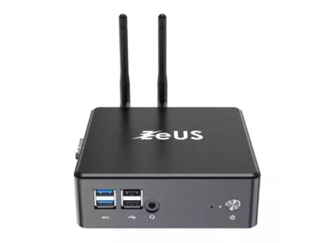 ZEUS Mini PC MPI10-P24 Intel 6305 1.80 GHz/DDR4/LAN/Dual WiFi/BT/HDMI/DP/USB C/ext ANT