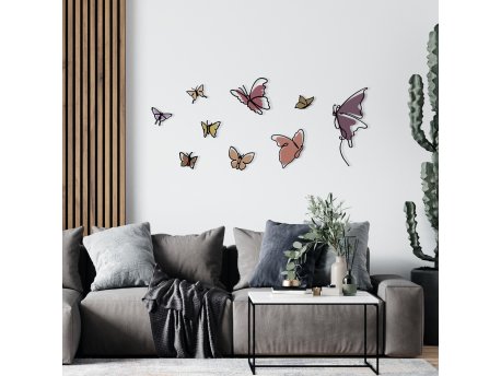 WALLXPERT Dekorativni metalni zidni pribor Marvelous M1