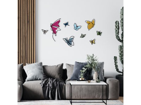 WALLXPERT Dekorativni metalni zidni pribor Marvelous M2