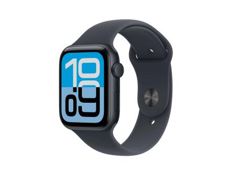 APPLE Watch SE 3 GPS 44mm Midnight Aluminium Case with Midnight Sport Band - M/L (mehq4rk/a)